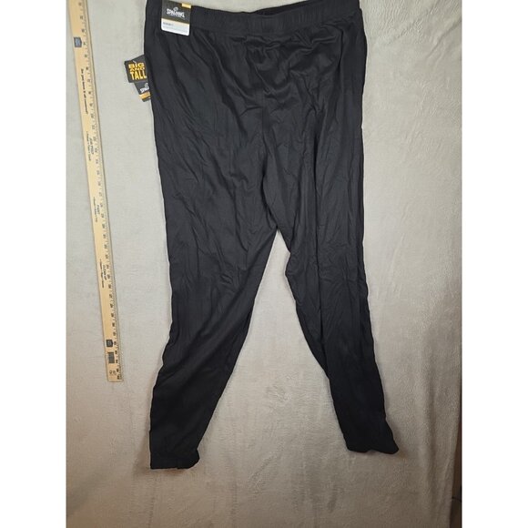 Spalding Men's Size 2XLT Regular Fit Big And Tall Black Pants - Picture 8 of 10